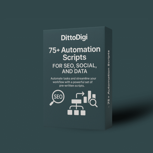 75+ Automation Scripts for SEO, Social, and Data